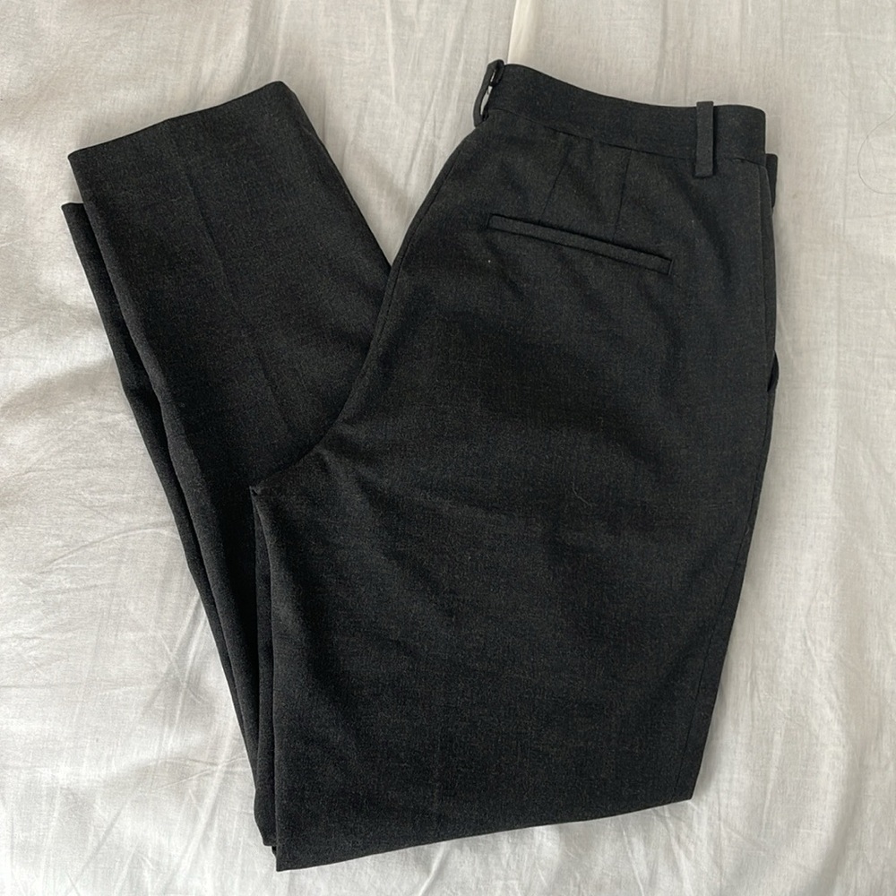 Uniqlo Smart Ankle Dress Pants - Charcoal, Size M